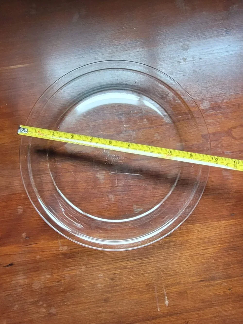 Vintage Pyrex Clear Glass Pie Plate #209 Baking Dish Pan 9 inch USA